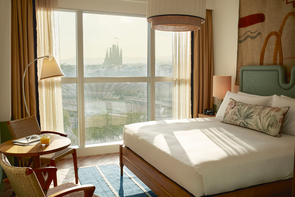 L'hôtel The Hoxton à Barcelone.