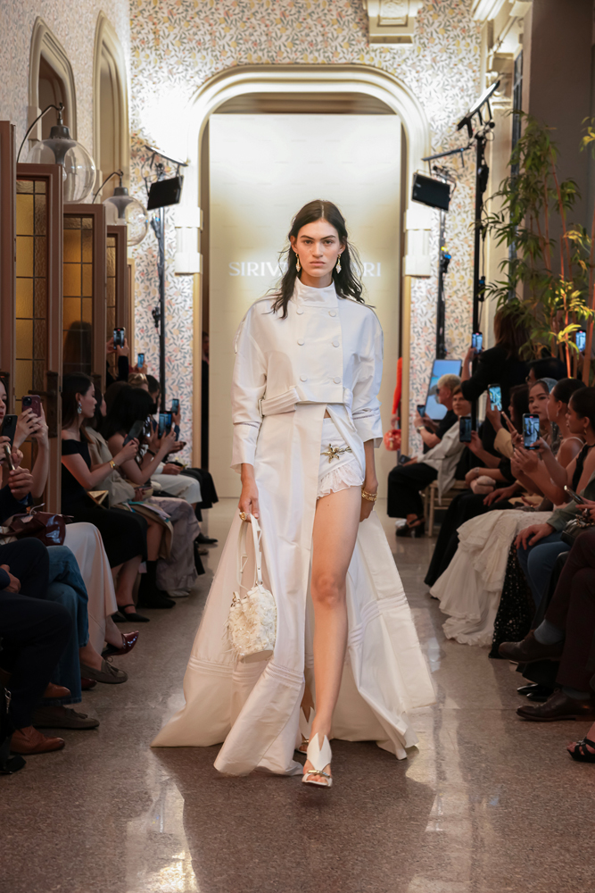 Le défilé Sirivannavari printemps-été 2026 à la Fashion Week de Milan