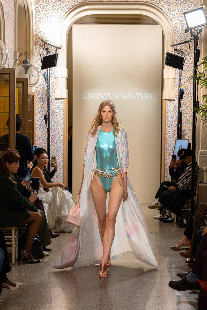 Le défilé Sirivannavari printemps-été 2026 à la Fashion Week de Milan