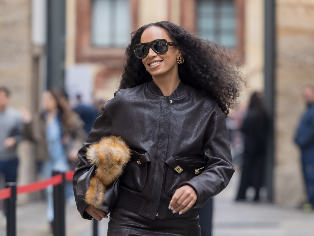 Solange Knowles au défilé Ferragamo printemps-été 2026 © Jacopo M. Raule/Getty Images pour Ferragamo.