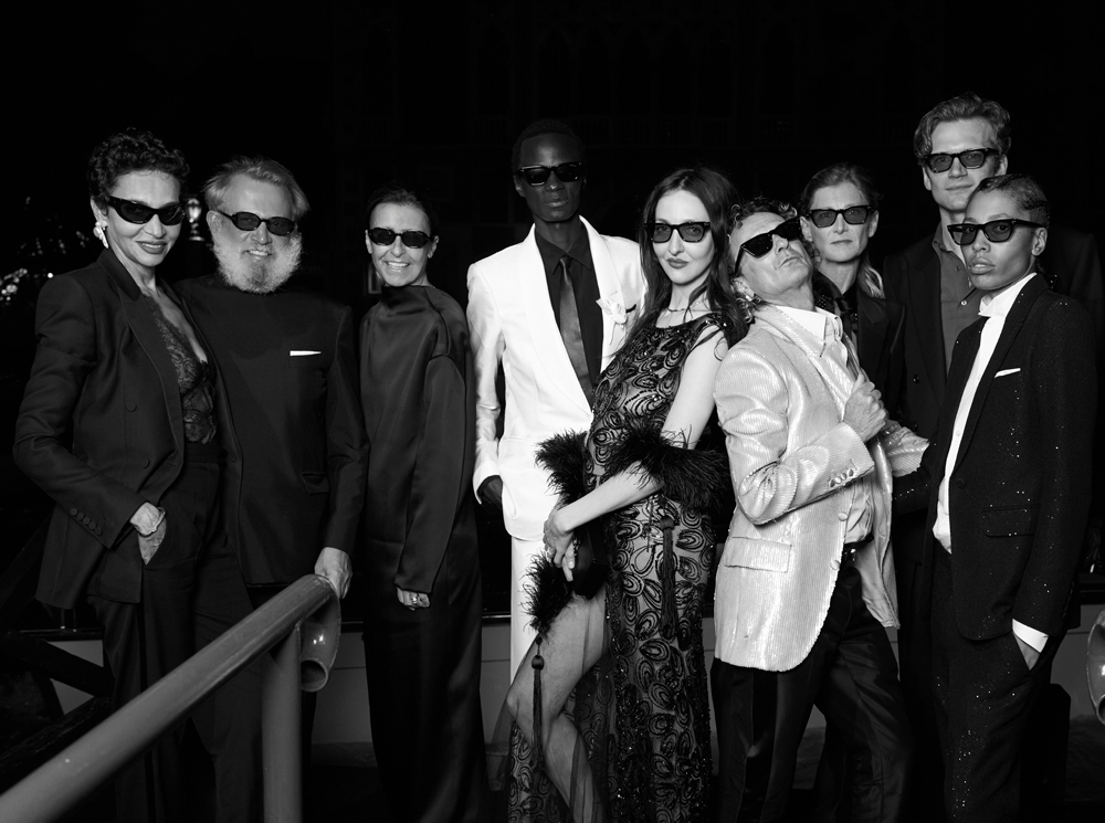 Invités à la soirée Tom Ford à la Mostra de Venise 2025 © Saskia Lawaks.