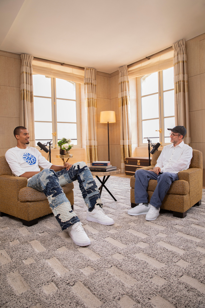 Victor Wembanyama, invité du podcast Louis Vuitton [Extended] © Louis Vuitton.