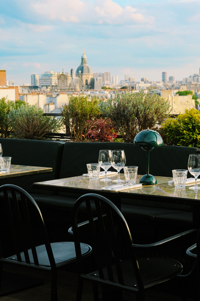 Le restaurant Au Top, Paris 3e.
