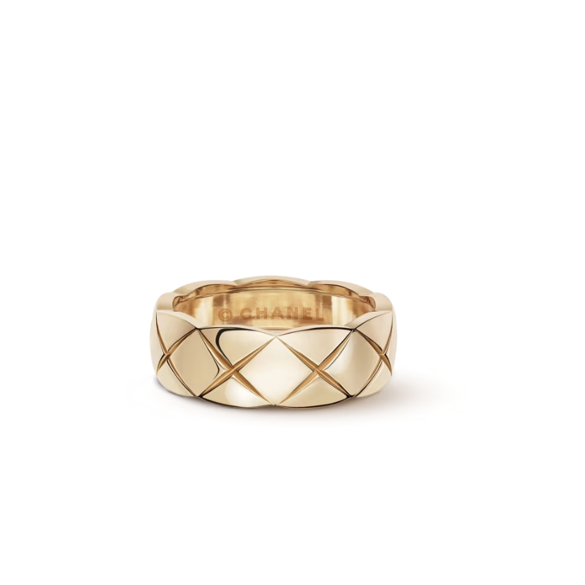 bague or jaune coco crush chanel