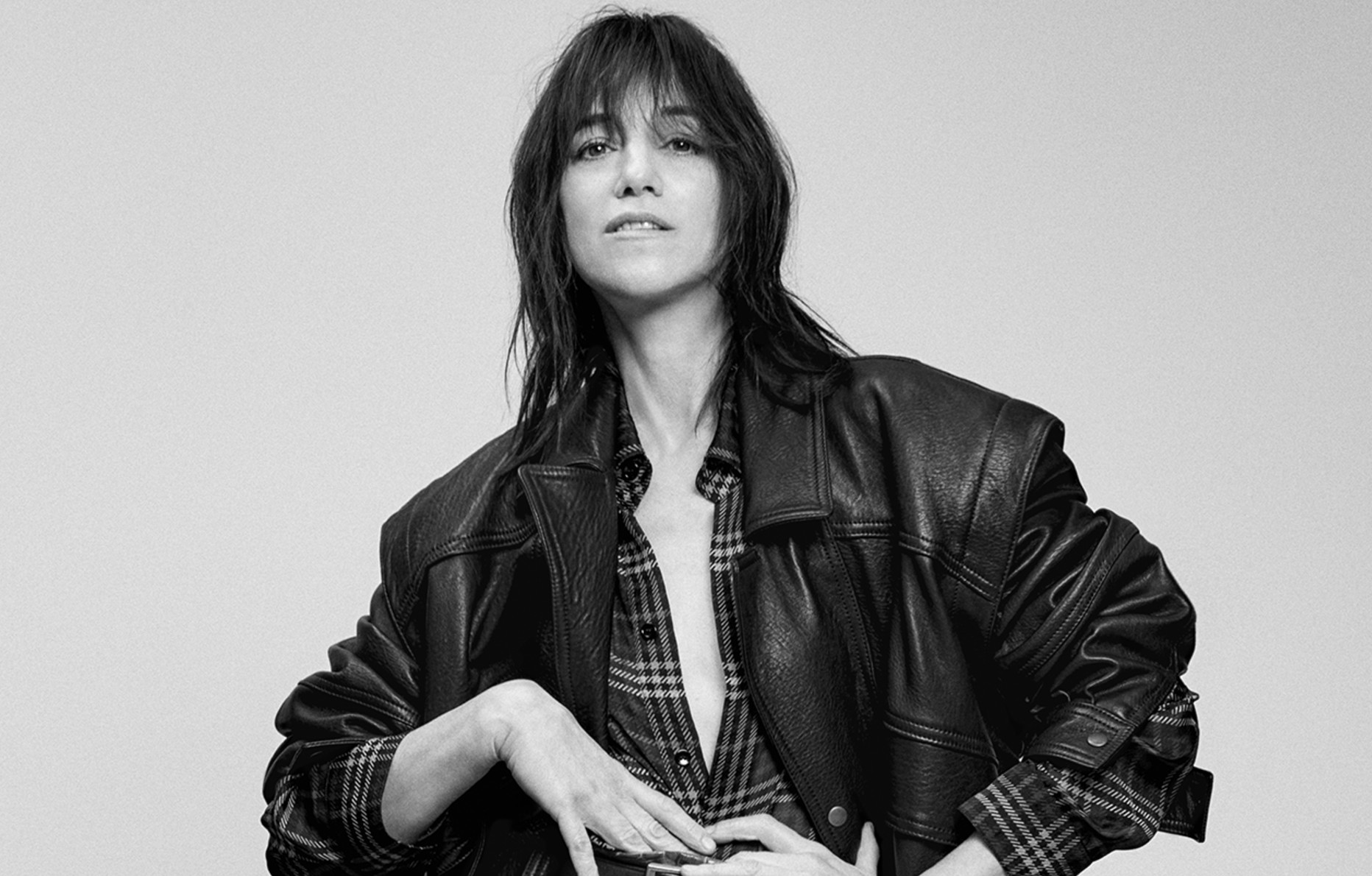 La chanteuse Charlotte Gainsbourg.