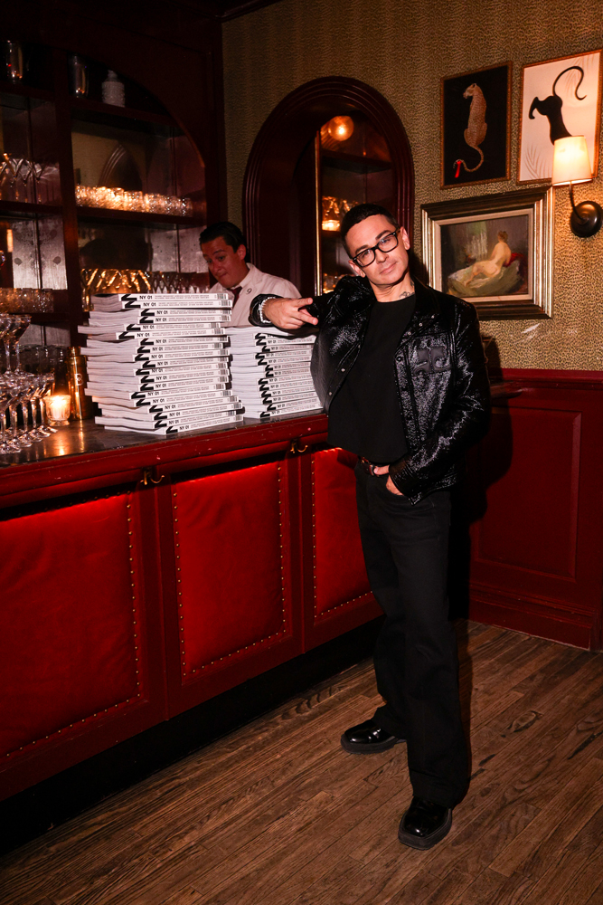 Christian Siriano à la soirée de lancement du magazine Numéro New York