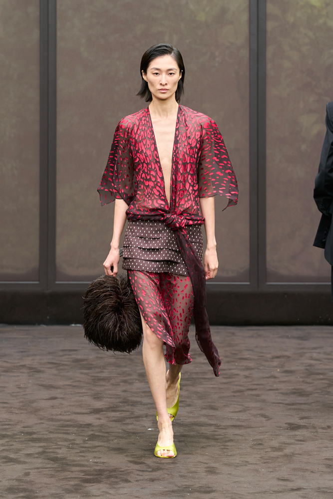 Le défilé Ferragamo printemps-été 2026 à la Fashion Week de Milan