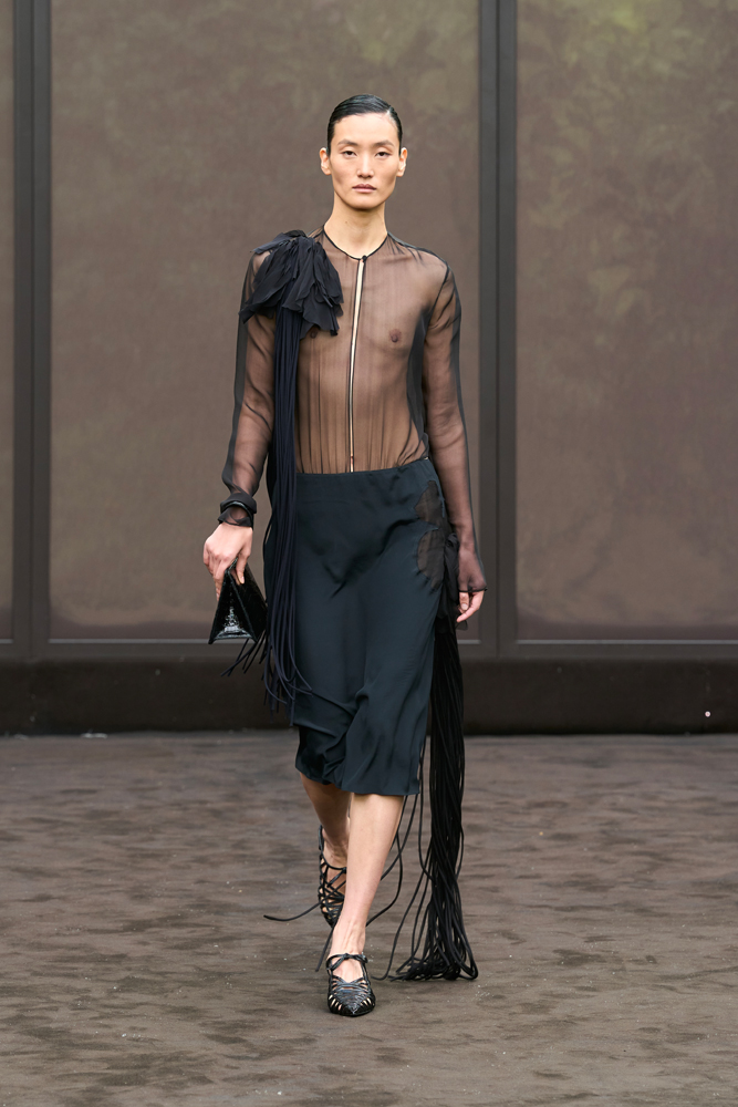 Le défilé Ferragamo printemps-été 2026 à la Fashion Week de Milan