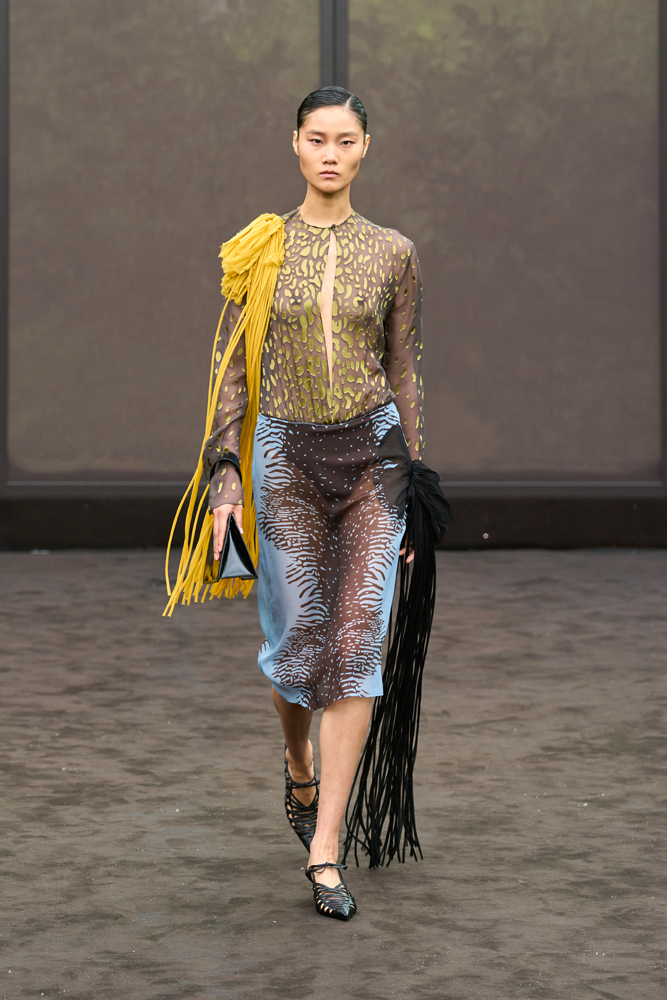 Le défilé Ferragamo printemps-été 2026 à la Fashion Week de Milan