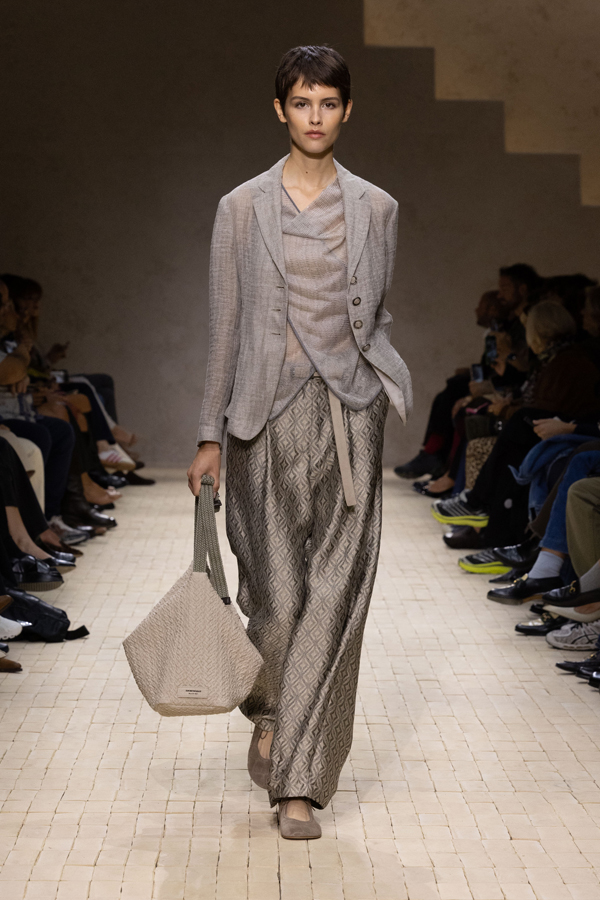 The Emporio Armani Spring/Summer 2026 show Milan Fashion Week