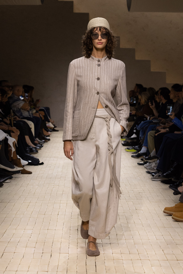 The Emporio Armani Spring/Summer 2026 show Milan Fashion Week