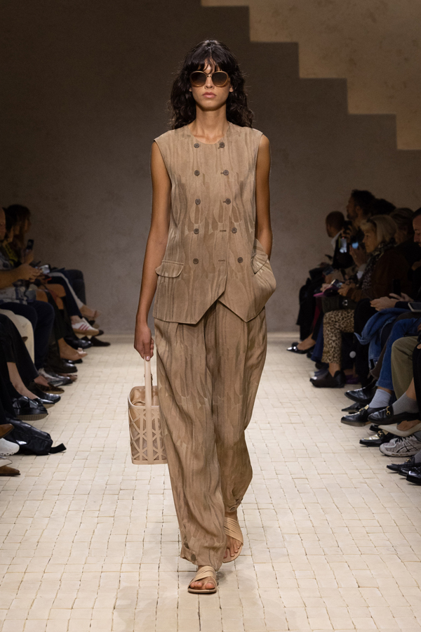 The Emporio Armani Spring/Summer 2026 show Milan Fashion Week