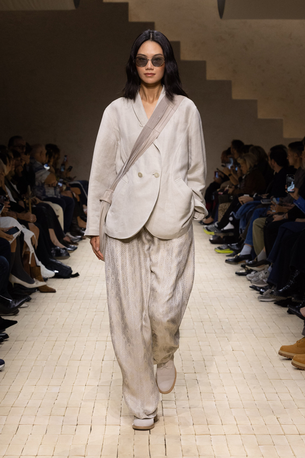 The Emporio Armani Spring/Summer 2026 show Milan Fashion Week