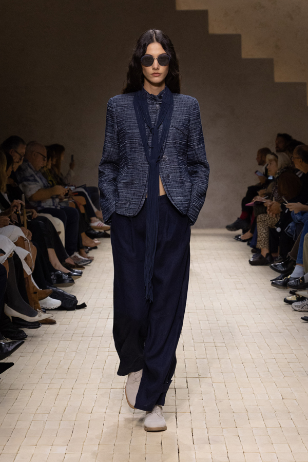 The Emporio Armani Spring/Summer 2026 show Milan Fashion Week