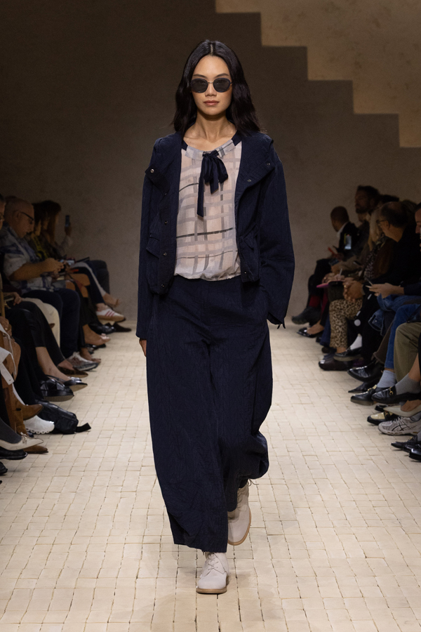 The Emporio Armani Spring/Summer 2026 show Milan Fashion Week