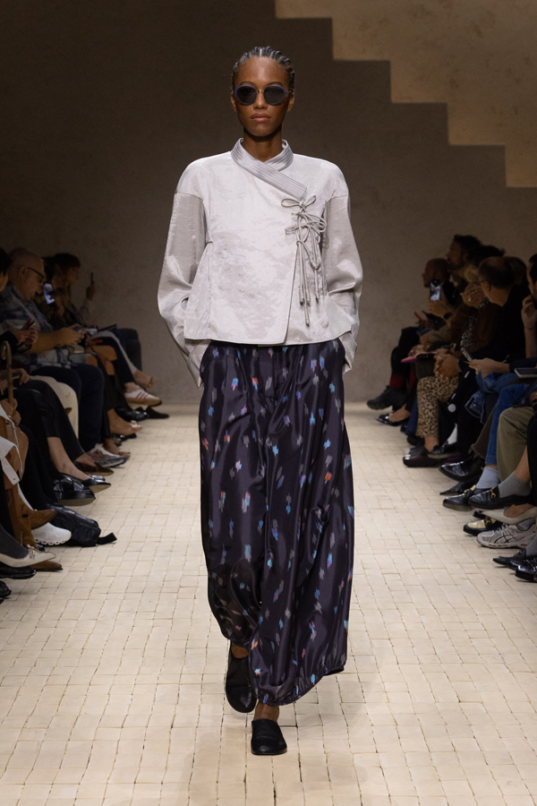 The Emporio Armani Spring/Summer 2026 show Milan Fashion Week