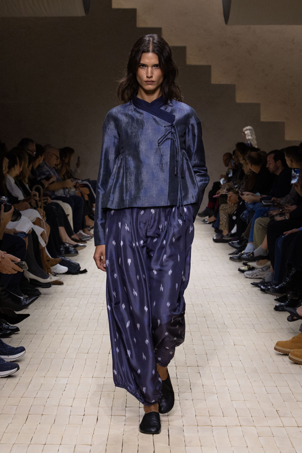 The Emporio Armani Spring/Summer 2026 show Milan Fashion Week