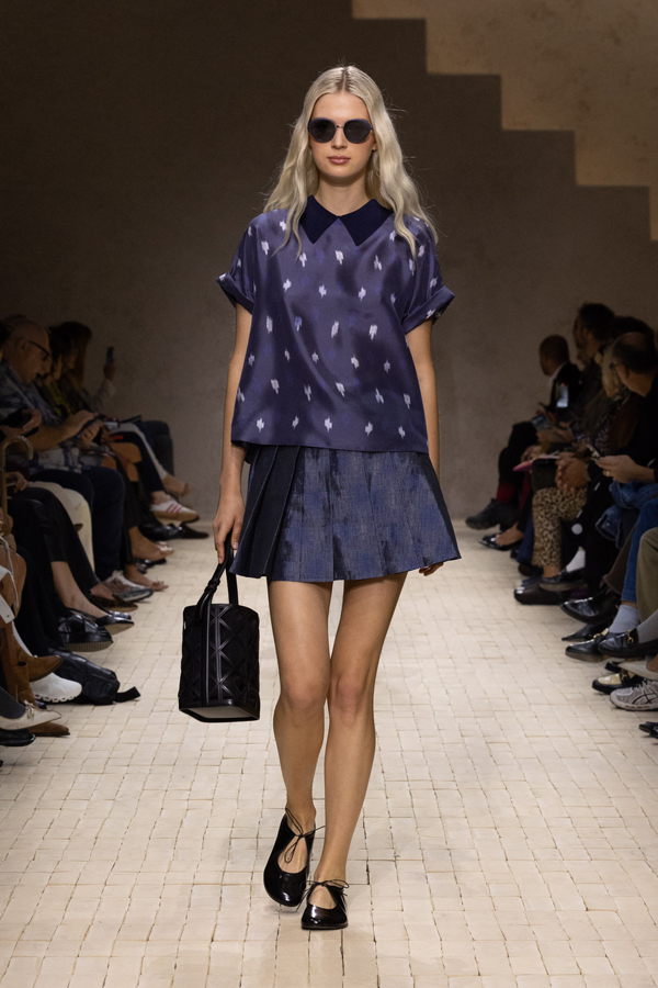 The Emporio Armani Spring/Summer 2026 show Milan Fashion Week