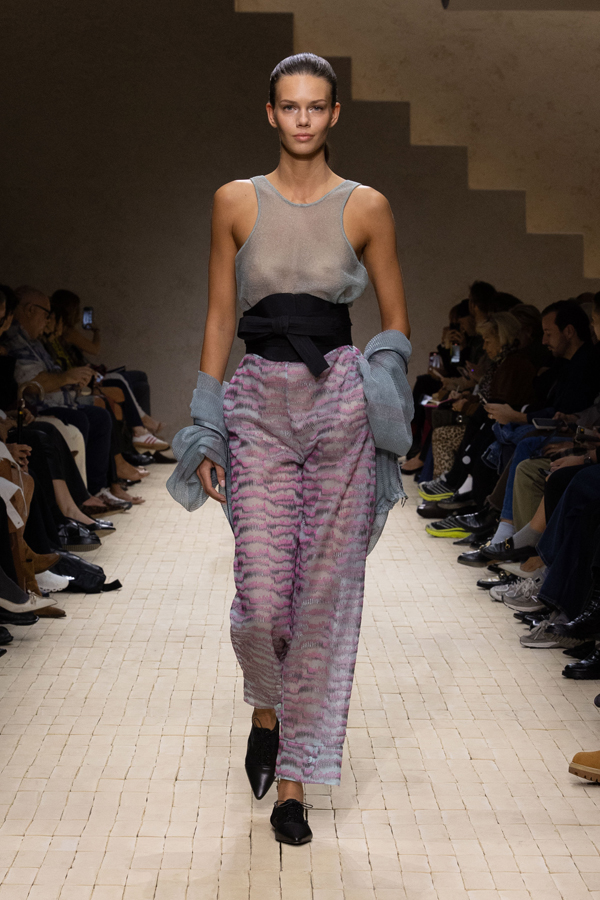 The Emporio Armani Spring/Summer 2026 show Milan Fashion Week