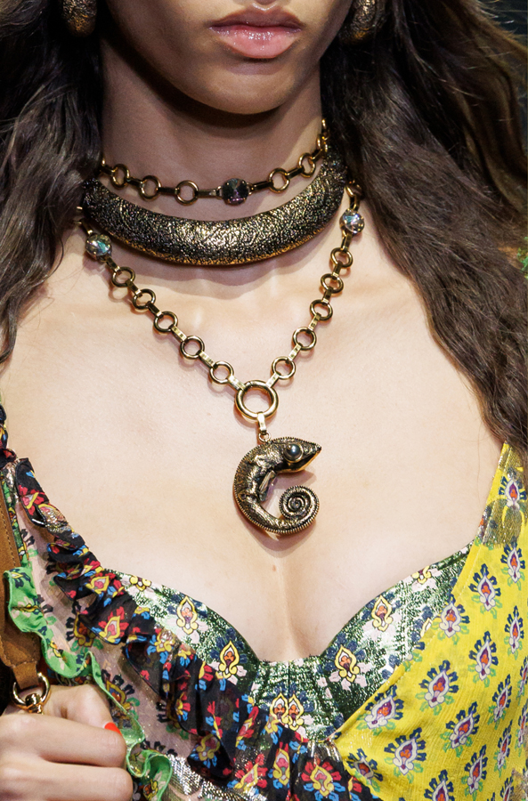 bijoux défilé etro printemps-été 2026 fashion week milan