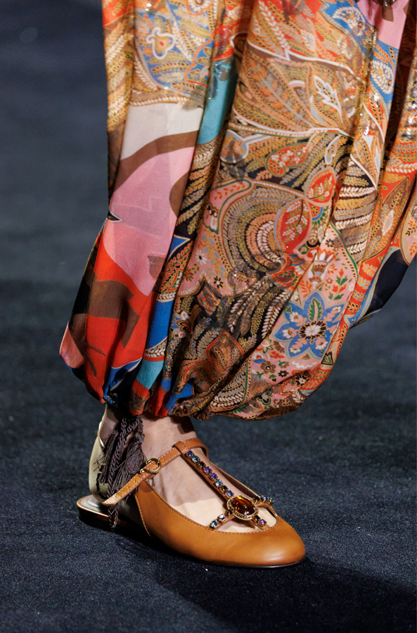 ballerines défilé etro printemps-été 2026 fashion week milan