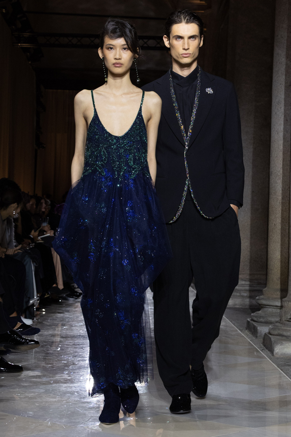The Giorgio Armani Spring/Summer 2026 show Milan Fashion Week