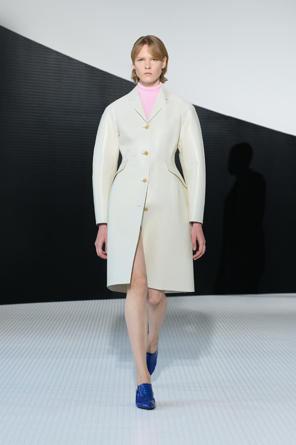 défilé jil sander printemps-été 2026 à la fashion week de milan