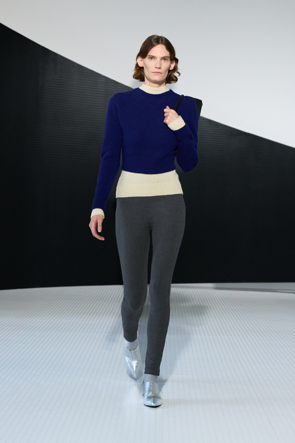 défilé jil sander printemps-été 2026 à la fashion week de milan