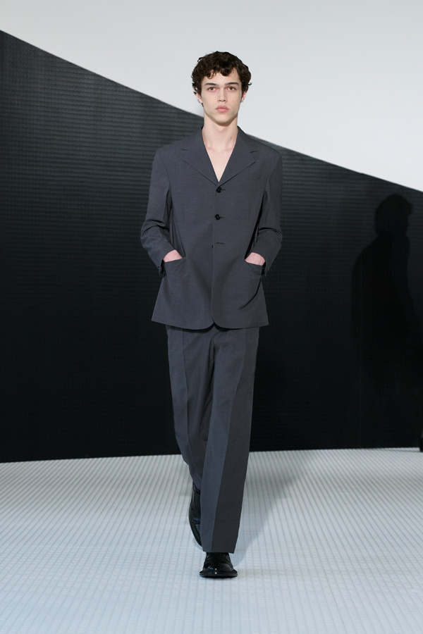 défilé jil sander printemps-été 2026 à la fashion week de milan