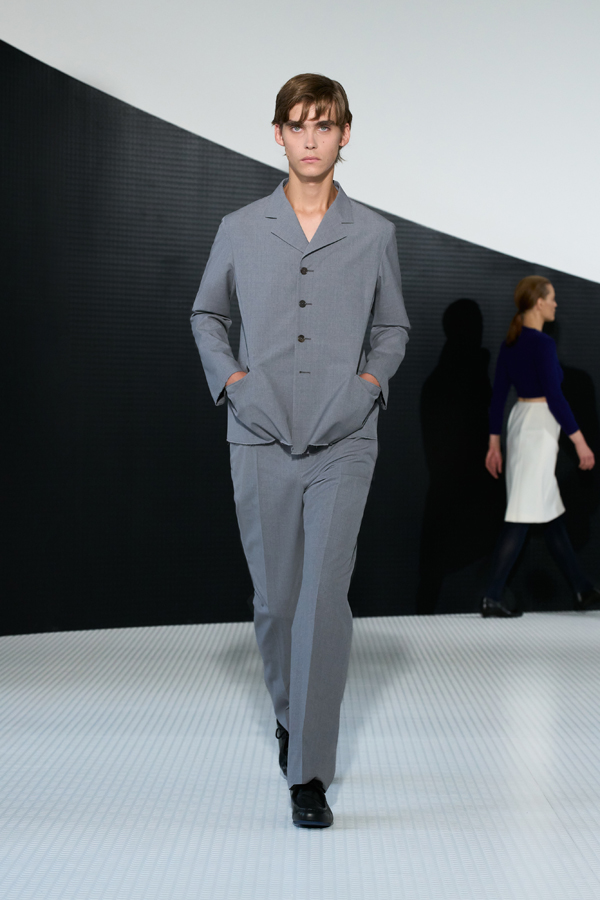 défilé jil sander printemps-été 2026 à la fashion week de milan