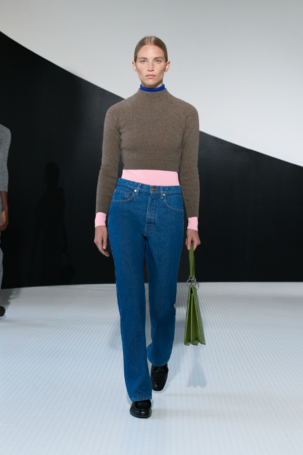 défilé jil sander printemps-été 2026 à la fashion week de milan