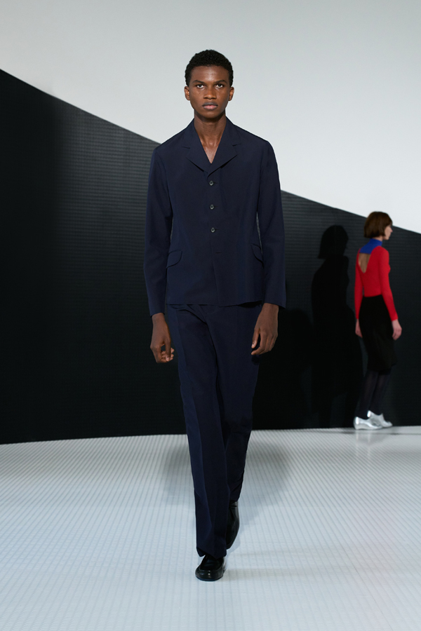 défilé jil sander printemps-été 2026 à la fashion week de milan