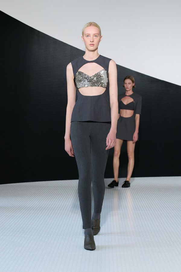 défilé jil sander printemps-été 2026 à la fashion week de milan