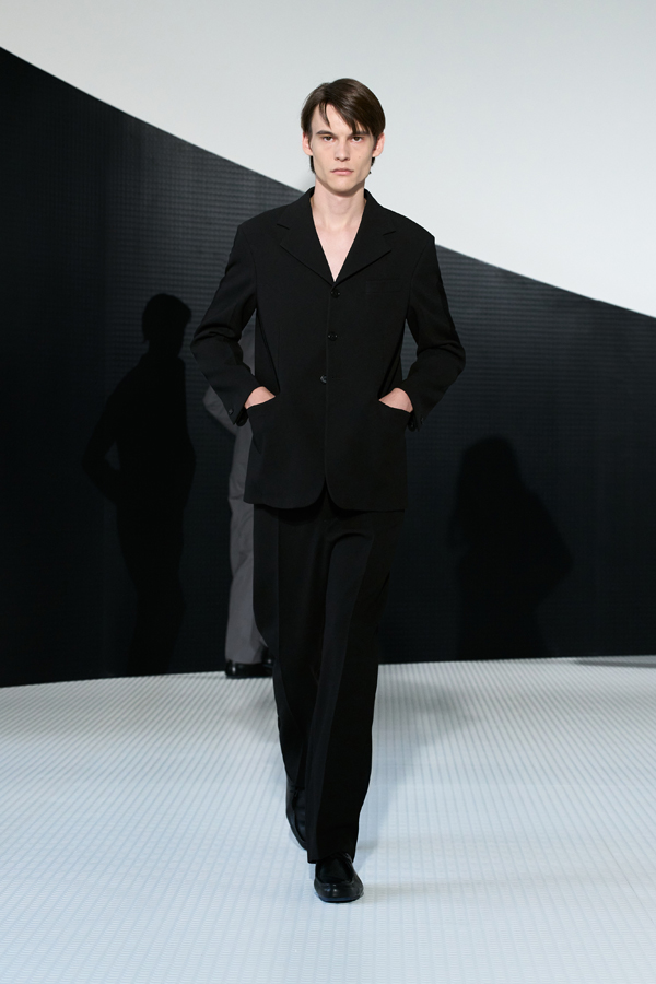 défilé jil sander printemps-été 2026 à la fashion week de milan