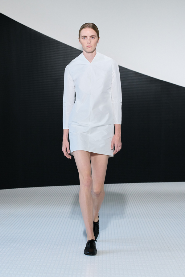 défilé jil sander printemps-été 2026 à la fashion week de milan