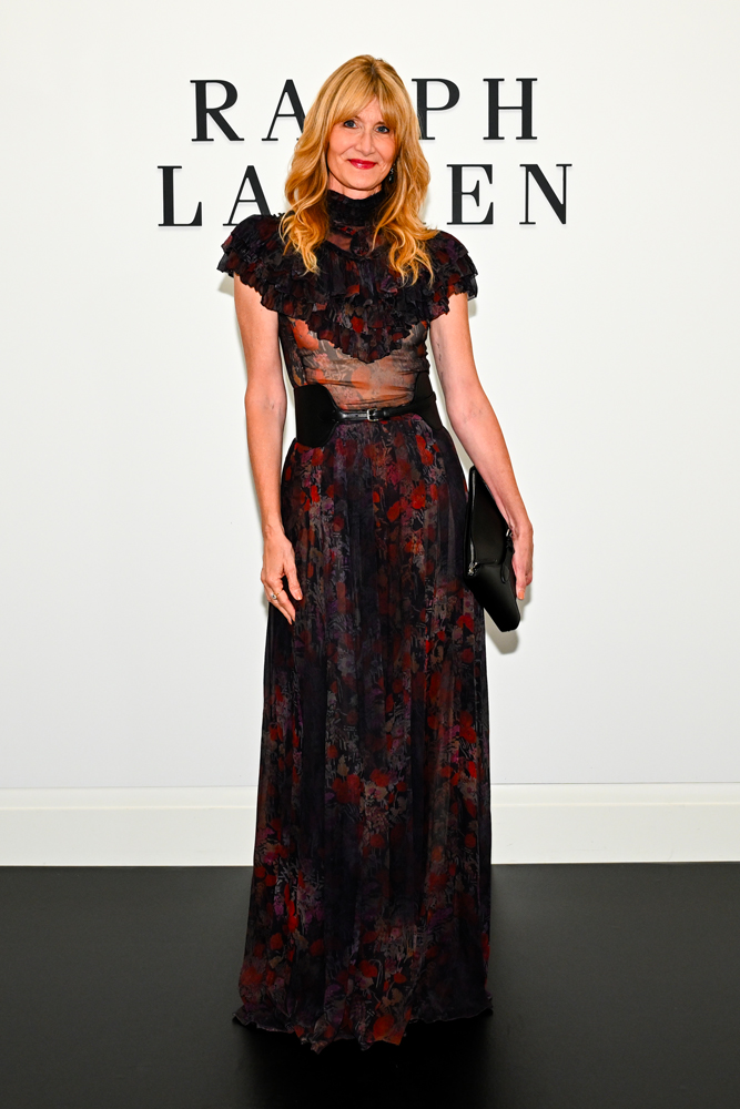 Laura Dern au défilé Ralph Lauren printemps-été 2026.