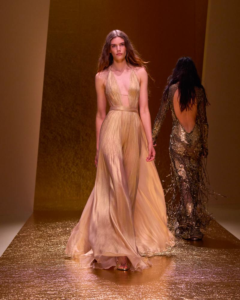 Le défilé Roberto Cavalli printemps-été 2026 à la Fashion Week de Milan