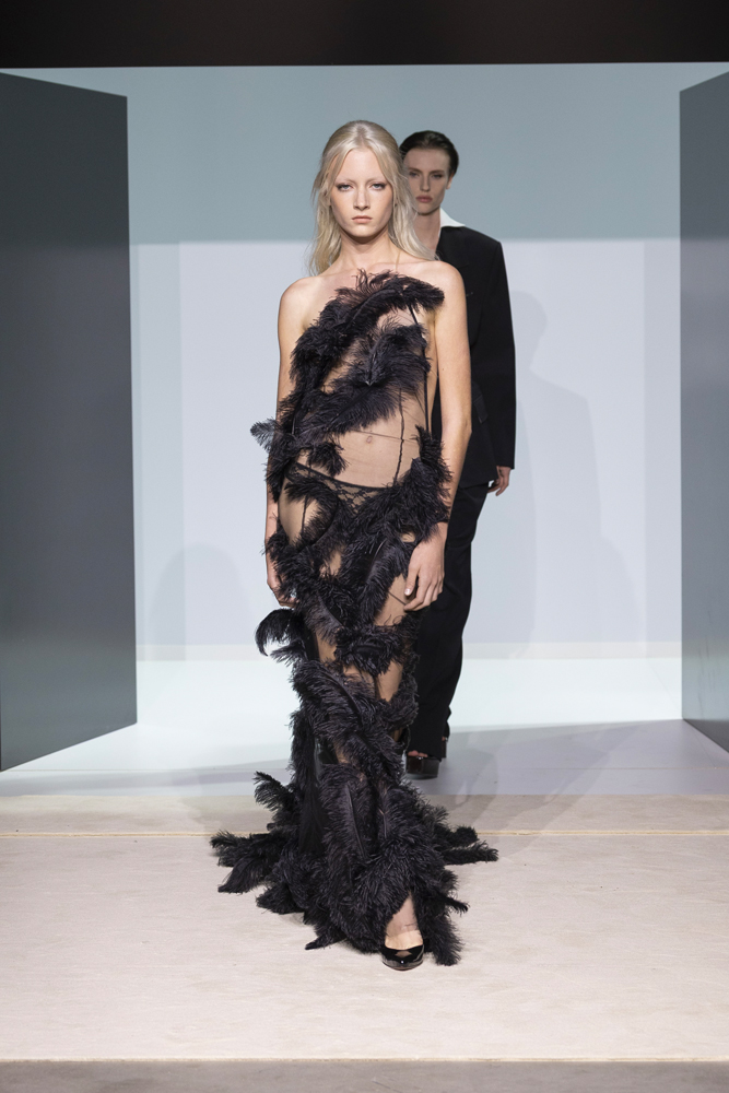 Le défilé The Attico printemps-été 2026 à la Fashion Week de Milan