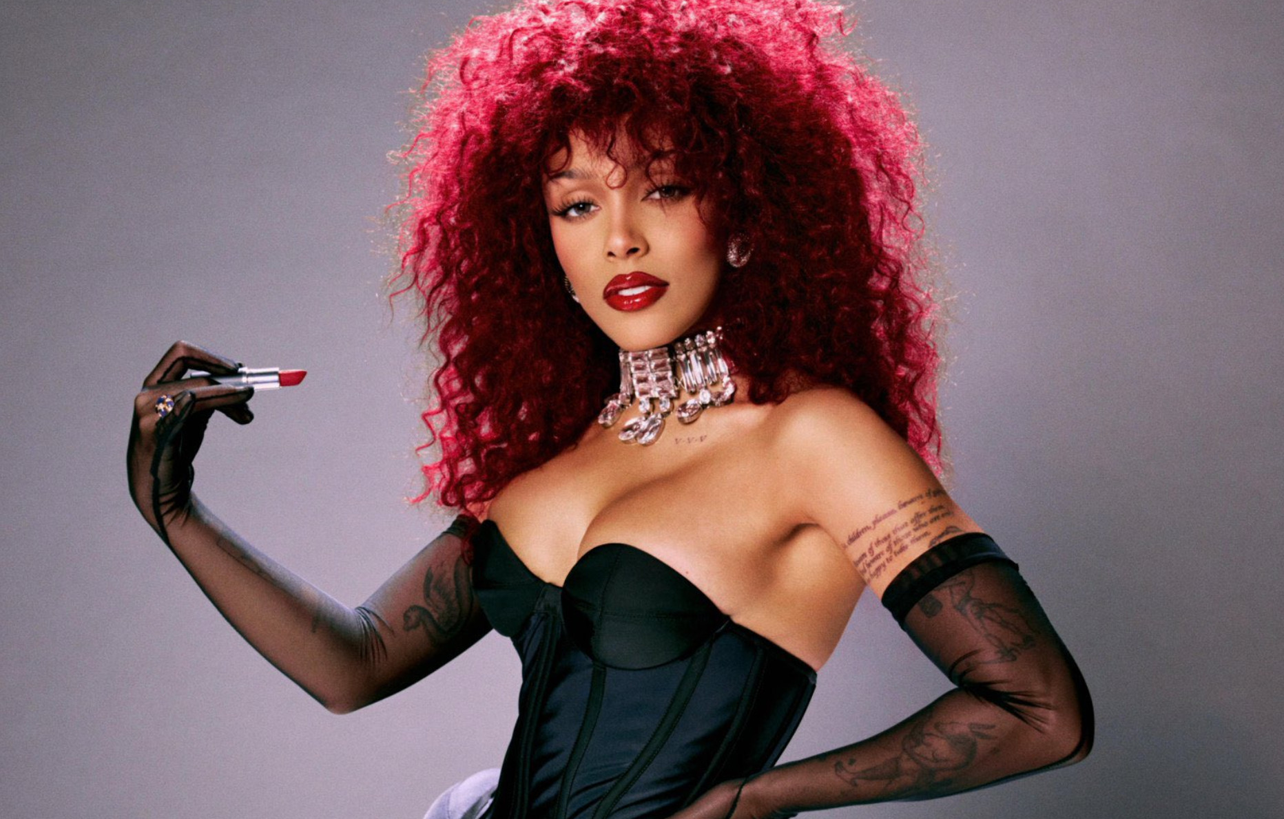 La chanteuse Doja Cat.