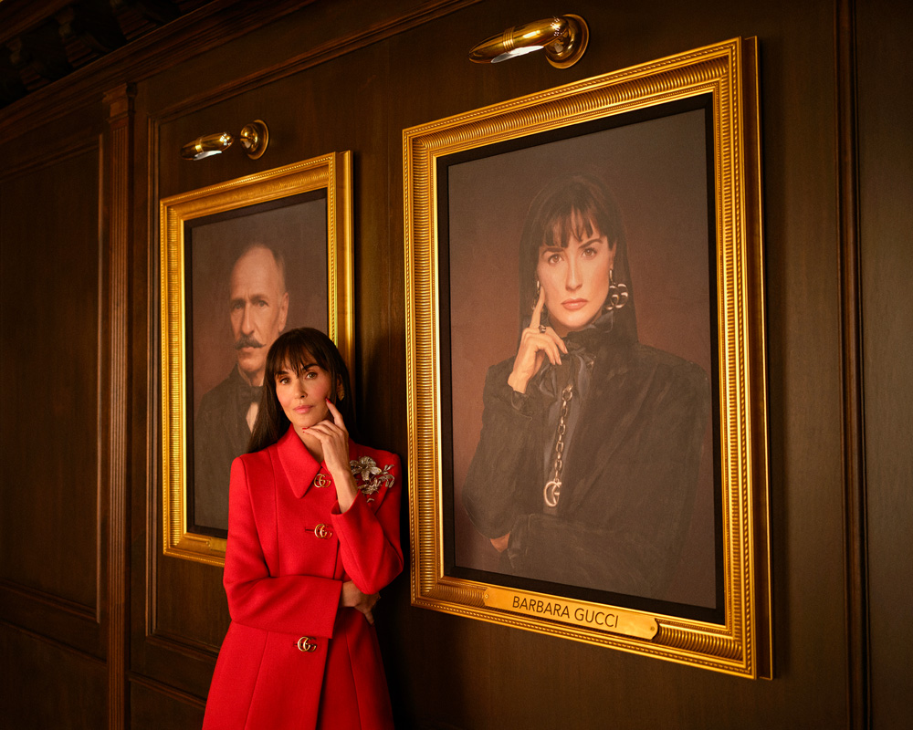 Demi Moore dans The Tiger de Spike Jones et Halina Reijn pour Gucci.