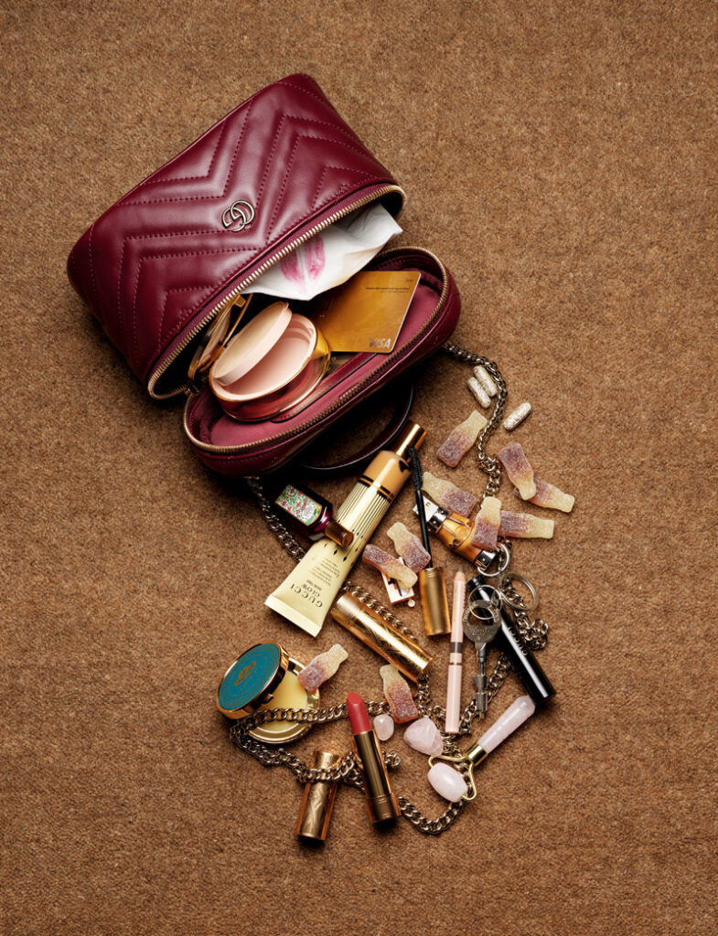 Le maquillage Gucci Beauty et le vanity Ancora en cuir, GUCCI.