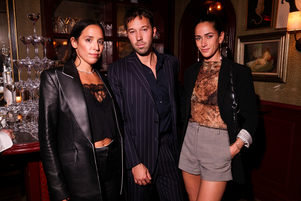 Jennifer Vitagliano, Boni Reiffers et Margot Hauer-King à la soirée de lancement du magazine Numéro New York