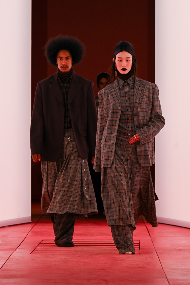 Le défilé H&M&180: The London Issue à Londres.