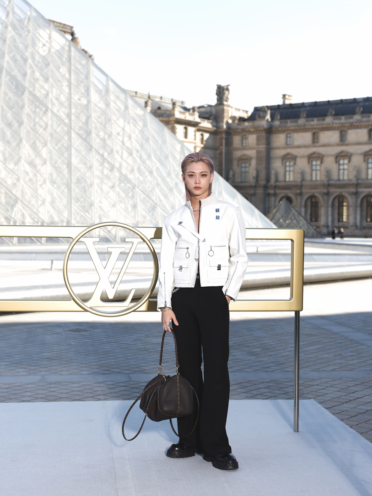  Felix assiste au défilé Louis Vuitton Femme Printemps/Été 2026 dans le cadre de la Fashion Week de Paris, le 30 septembre 2025 à Paris, en France.
