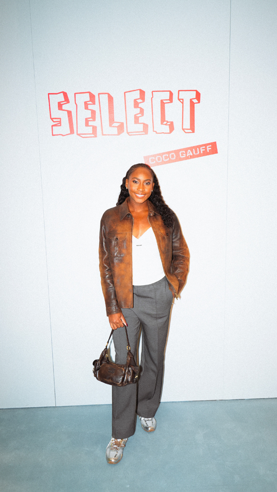 Coco Gauff à la soirée Miu Miu x Coco Gauff à New York. © BFA.