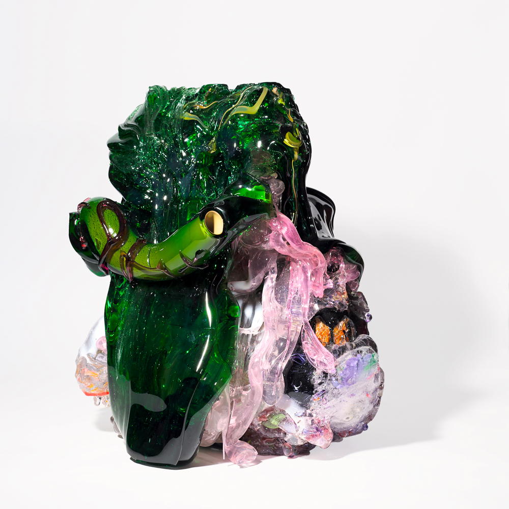 œuvre de Fredrik Nielsen dans l'exposition Blazing Grace à l’Institut suédois pour la Paris Design Week 2025