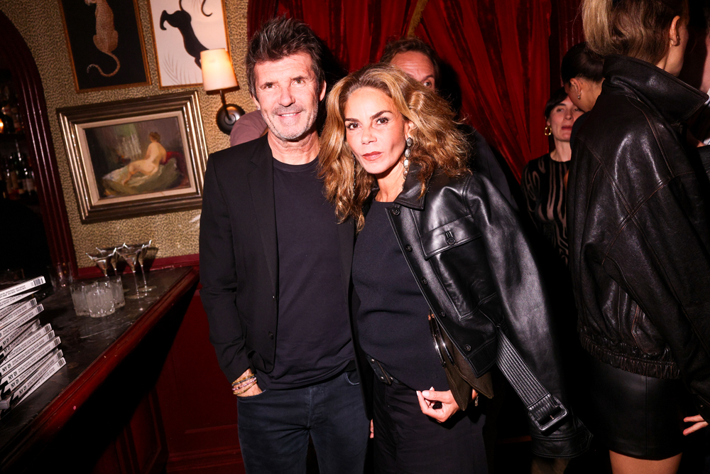 Paul-Emmanuel Reiffers et Eva Lorenzotti la soirée de lancement du magazine Numéro New York