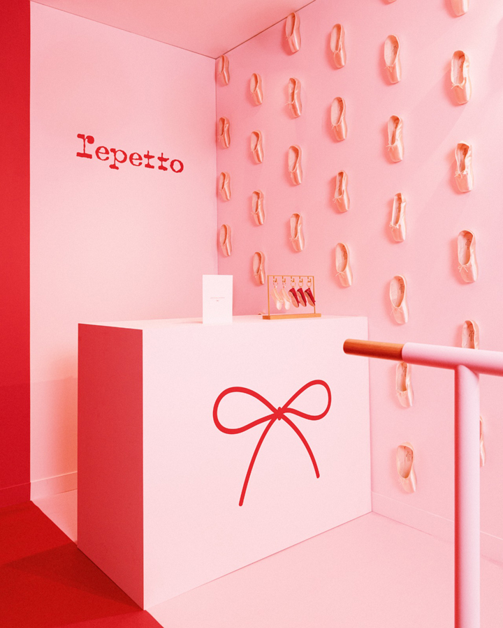 le pop-up store repetto à paris