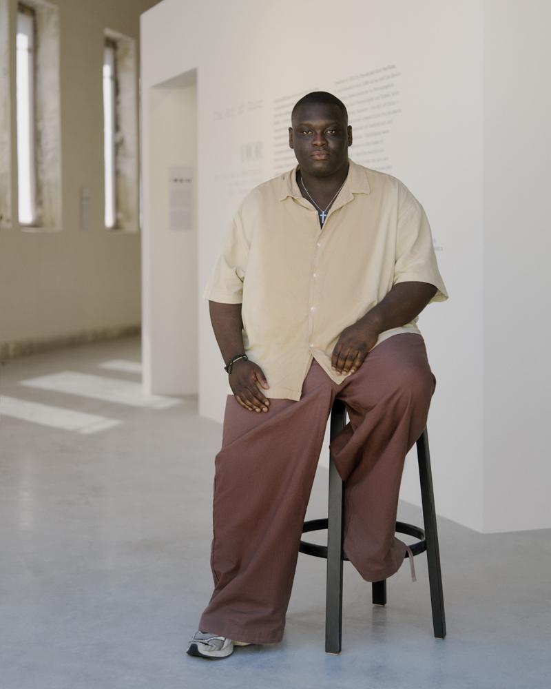 Portrait Joel Quayson © Pierre Mouton pour Christian Dior Parfums 