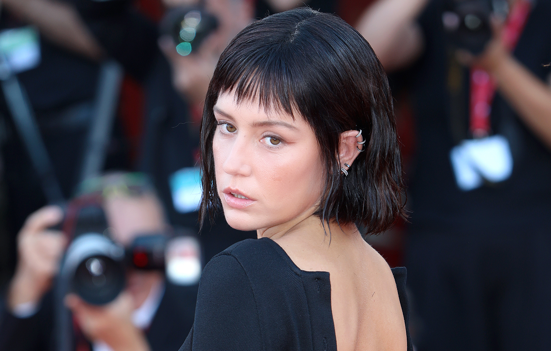 Adèle Exarchopoulos à la cérémonie de clôture du 82e Festival international du film de Venise, le 6 septembre 2025 - Photo de Laurent KOFFEL/Gamma-Rapho via Getty Images